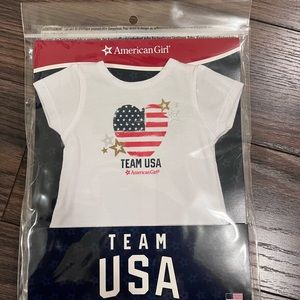 American Girl Team USA matching Girl and Doll Shirts